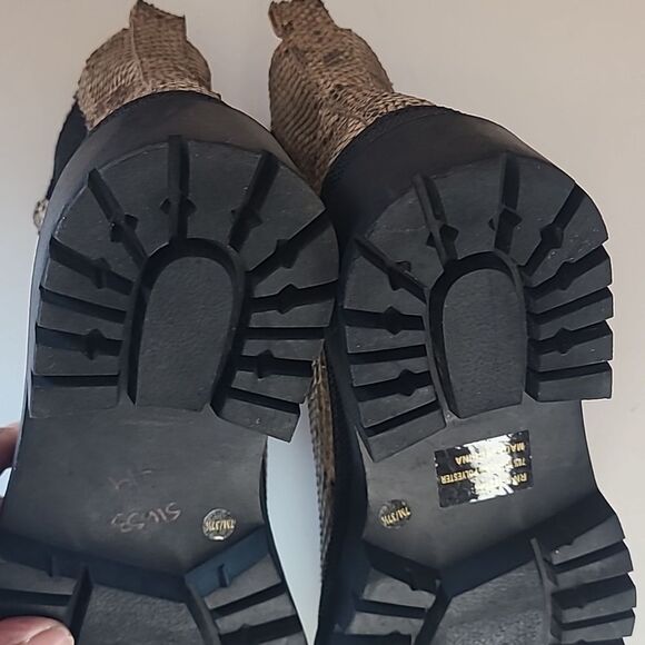 Lucky BrandLucky Brand Womens Emali Nubuck Pull On Ankle Boots Size 7M - Picture 12 of 15